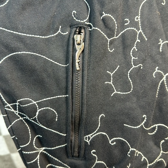 Artful Dodger Abstract ( Jinx style) Embroidered Zip-up Hoodie XXXL - Picture 6 of 6